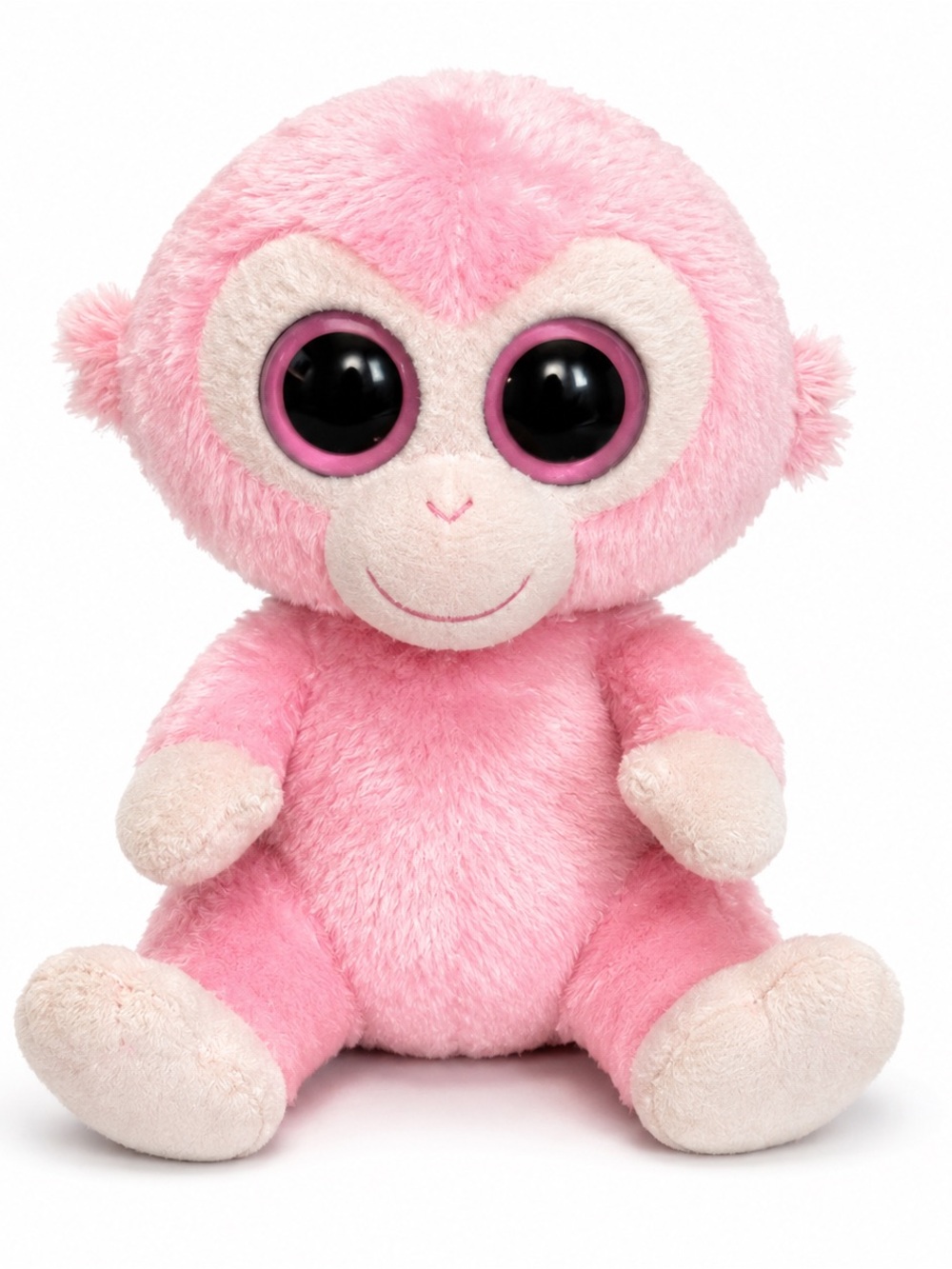 Ty Beanie Boos Julep the Pink Monkey Plush Stuffed Animal Toy